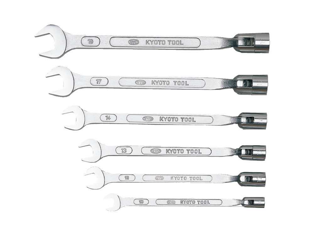 KTC Flex Socket Spanner Set [6 Pieces] FBS6 Japan