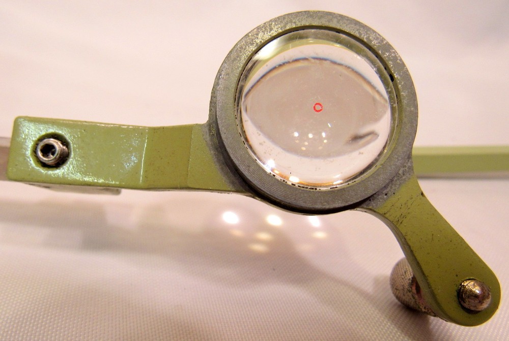 Vintage Bruning Compensating Polar Planimeter Map Measuring Instrument