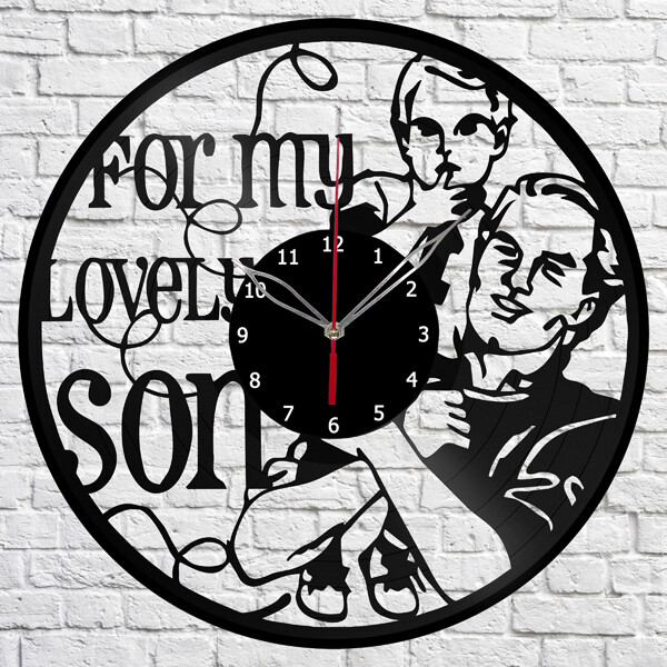 Vinyl Clock From the daddy  Wall Clock Unique Art Vinyl Record Wall Clock 1668