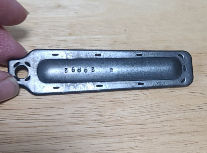 FLOORPLATE  STAMPED 135 Late-War WW2 GERMAN MAUSER K98k 8mm Rifle.