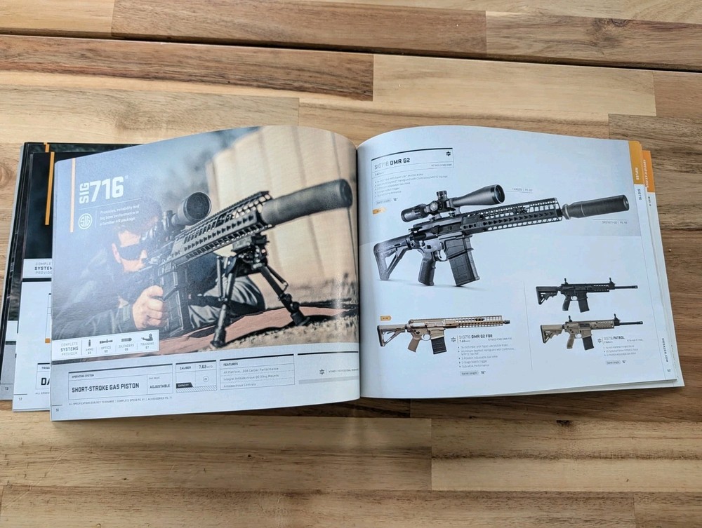 2016 SIG SAUER – COMPLETE SYSTEMS PROVIDER Gun Catalog