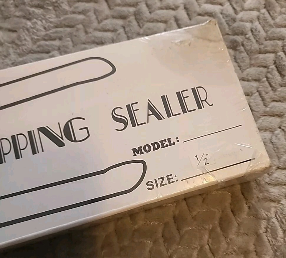 PLASTIC STRAPPING SEALER NEW UNIVERSAL 1/2"