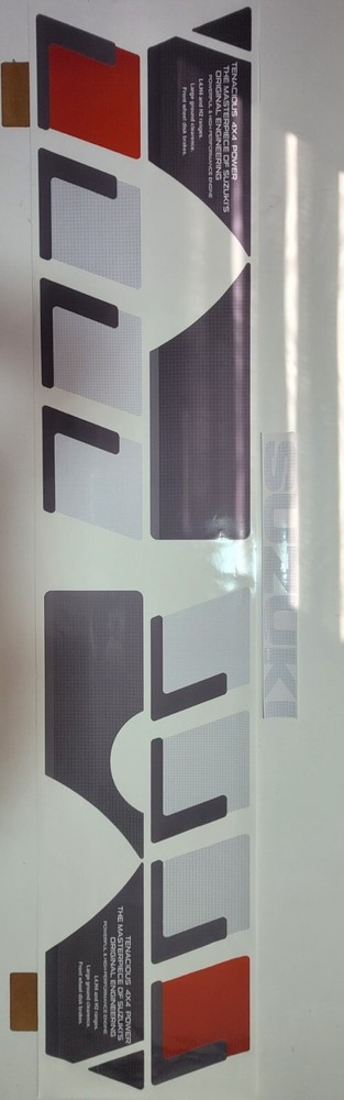 SUZUKI samurai side BODY DECALS stickers