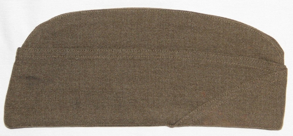 ORIGINAL WWII 1944 DATED WOOL EM GARRISON CAP