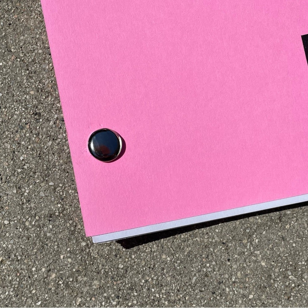American Dad Dee Bradley Baker 2015 Original Production Used Table Draft Script