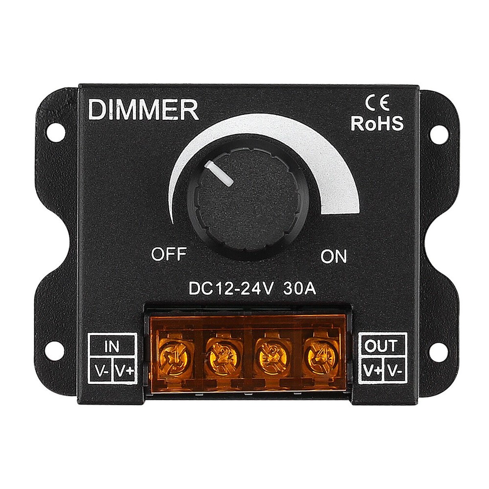 1 Pc Dimming Controller Knob ON/Off Switch Accessories For LED Light Strip