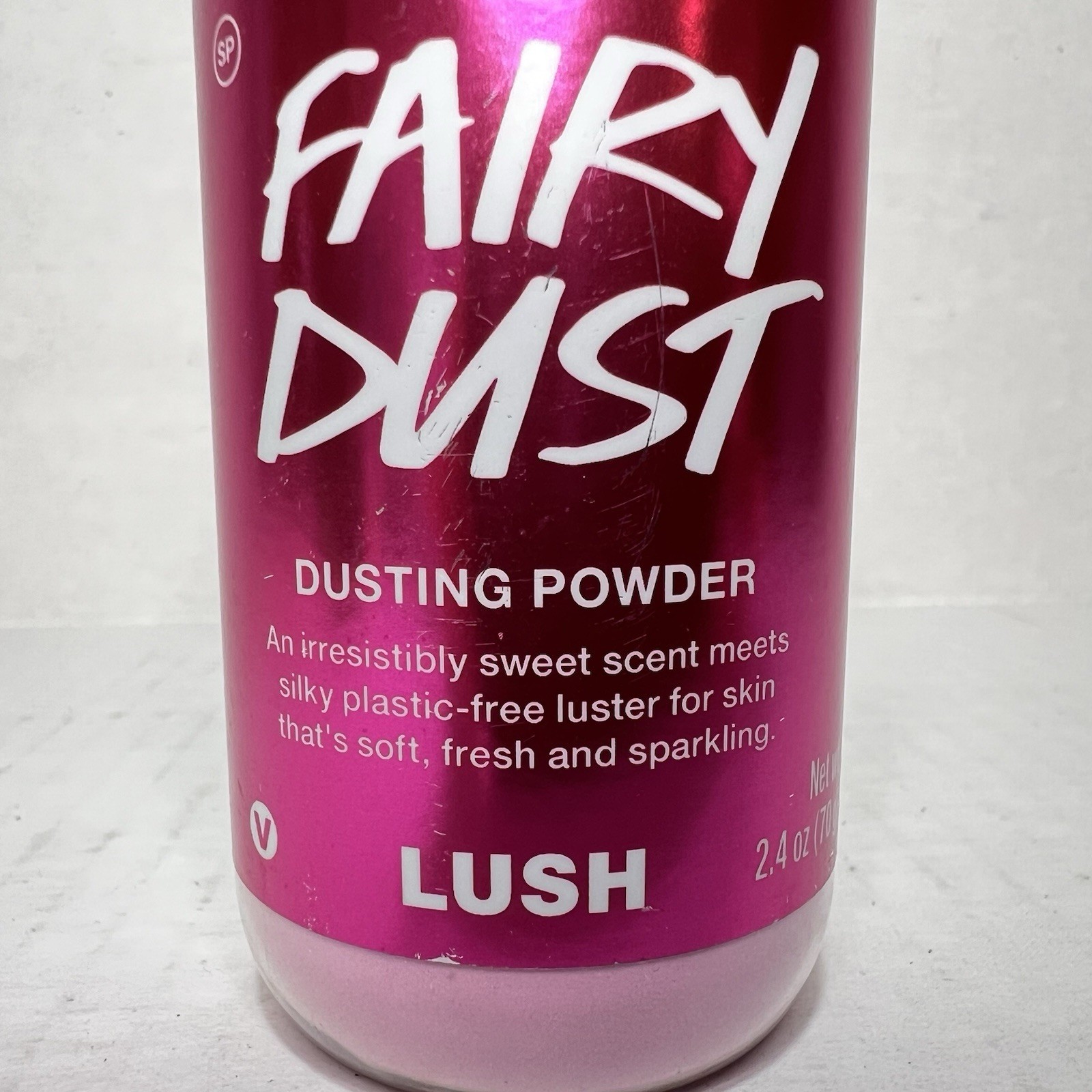 Lush Snow Fairy Dust Dusting Body Powder Shimmer Sparkle Scented 2.4oz 70g-*2022