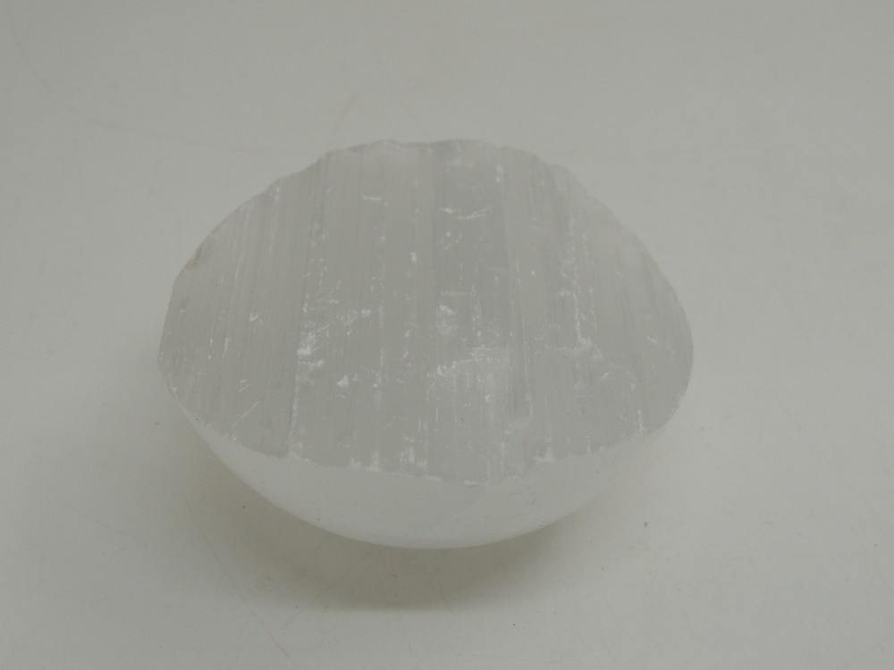 Mineral Specimen Selenite Half Sphere