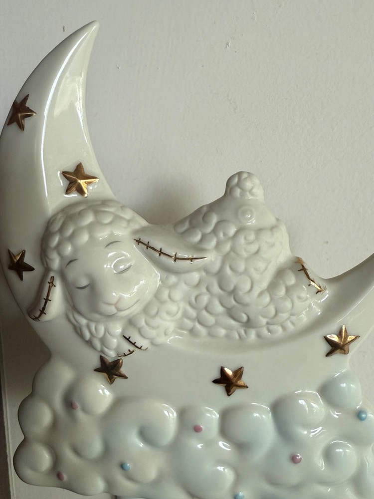 lenox lamb night light cover only (no light)