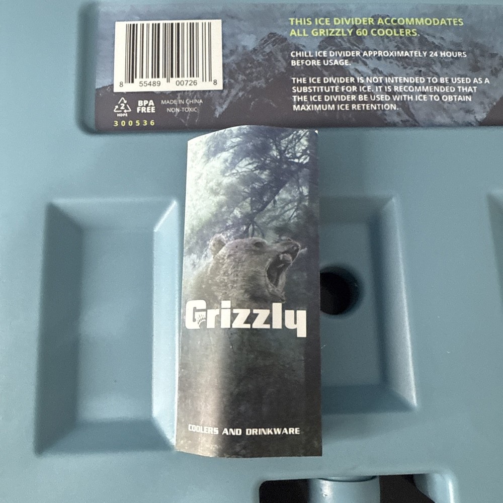 Grizzly Ice Divider Compatible With Grizzly 60