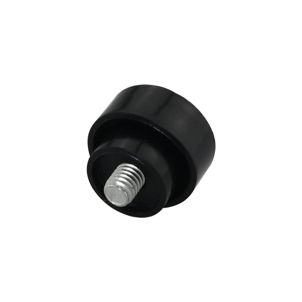 DGBRSM 3pcs Kick Down Door Stop Rubber Tip Replacement Black