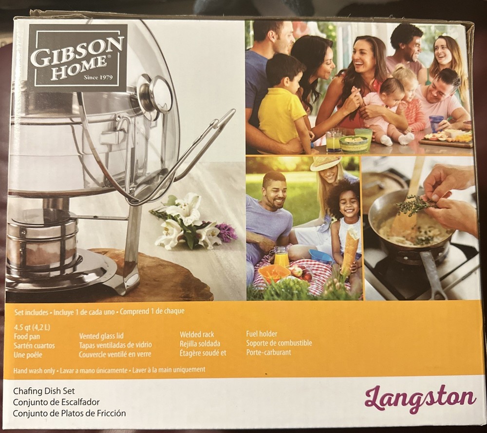 Gibson Home Langston Chafing Dish Set