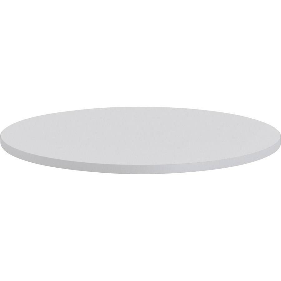 Lorell LLR62579 Round Tabletop Light Gray 42" Diameter