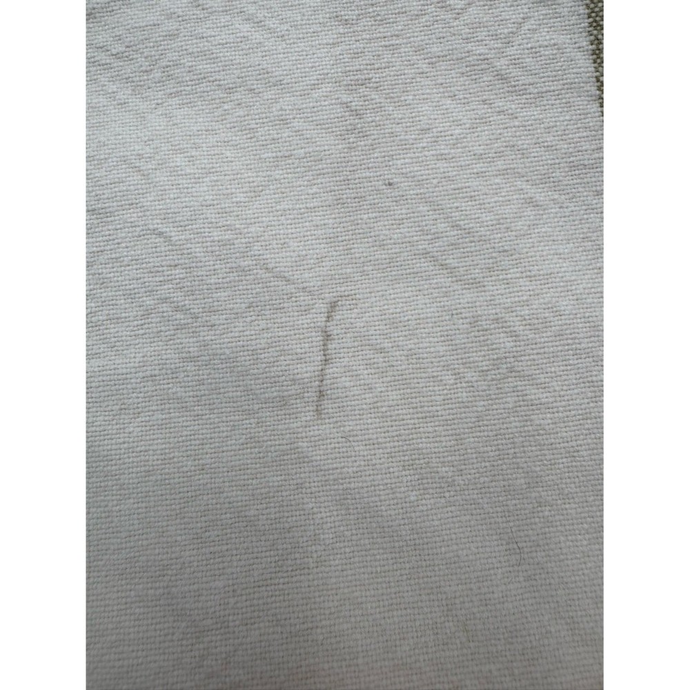 Pottery Barn 108 Table Runner Stripe Cotton Monogram E Farmhouse