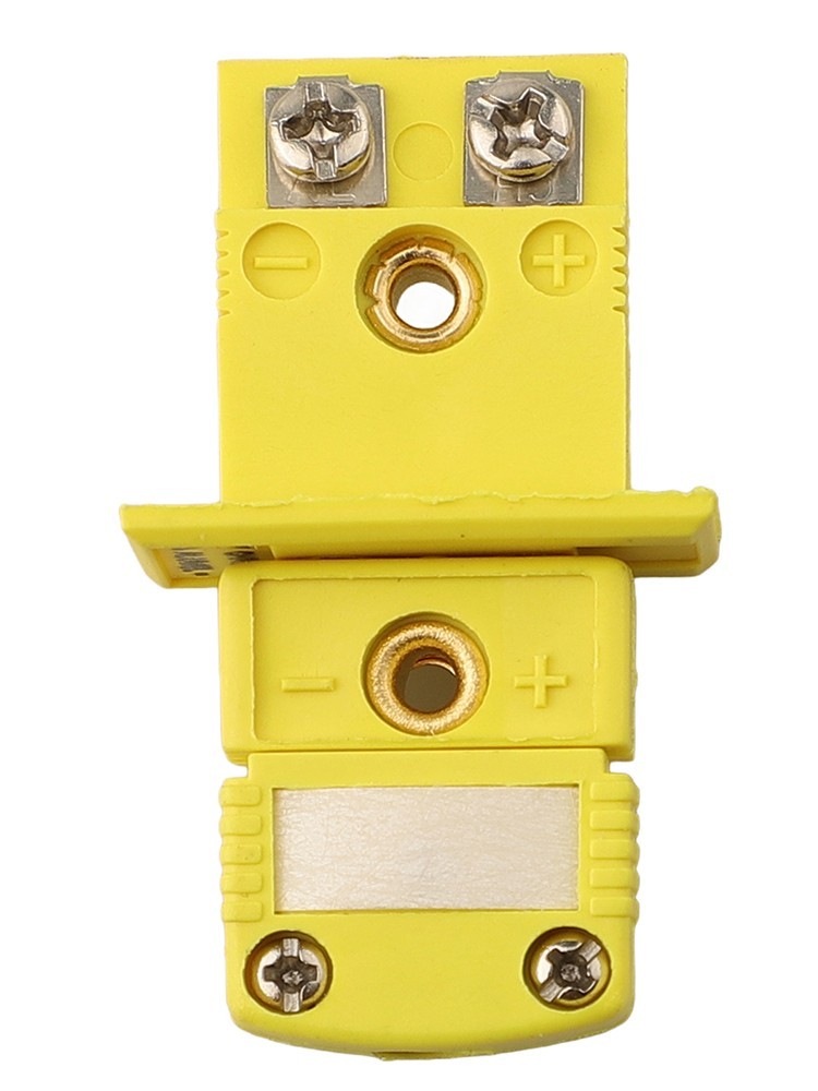 Nylon and Alloy K Type Panel Mount Connector for Enhanced Contact Performance