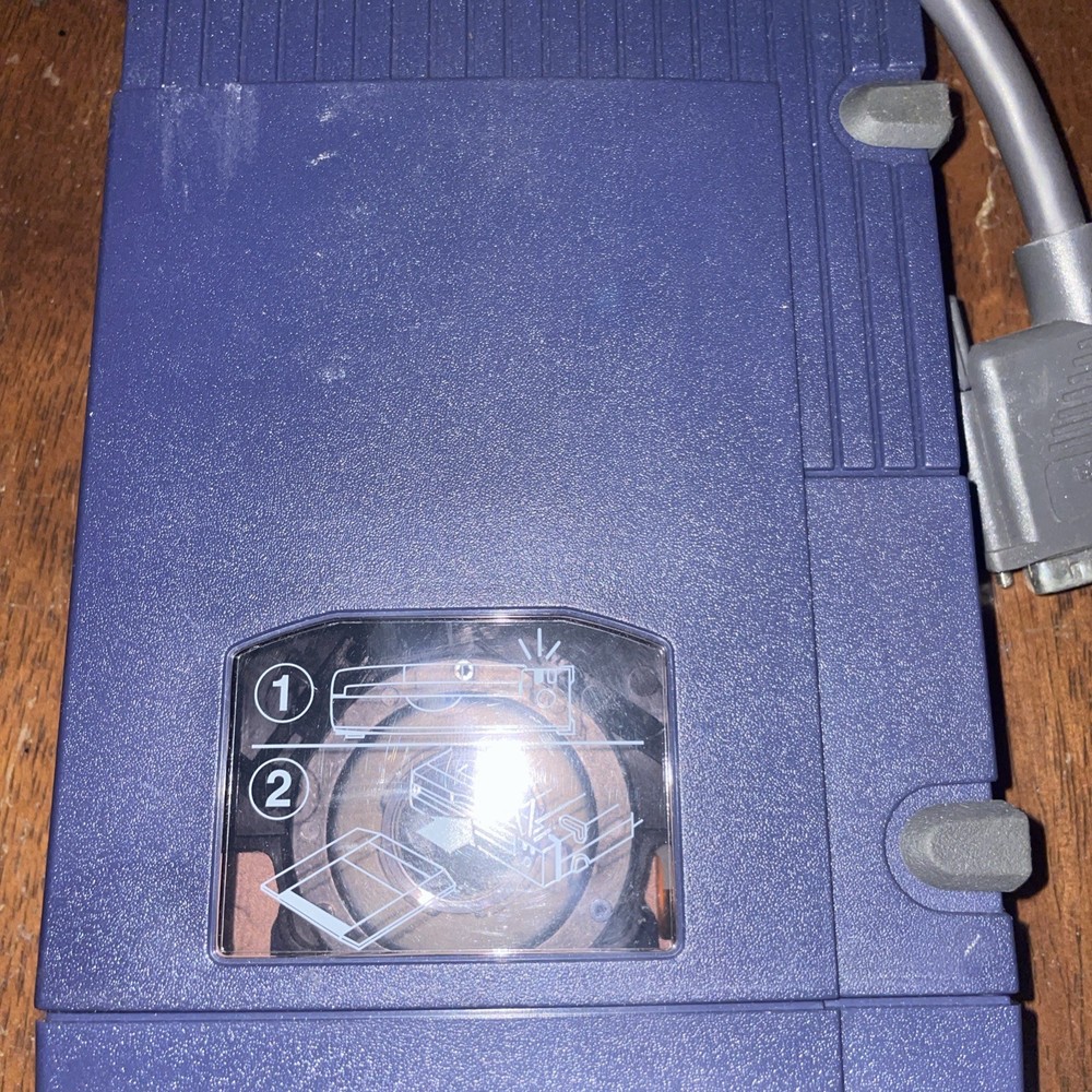 Iomega Z100P2 ZIP 100 25-Pin Parallel External Floppy ZIP Drive - UNTESTED