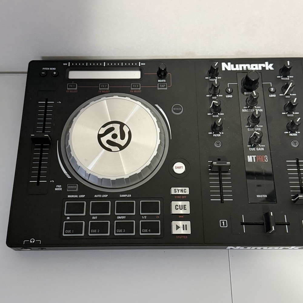 Numark Mixtrack Pro 3 | All In One 2 Deck DJ Controller for Serato MT Pro 3