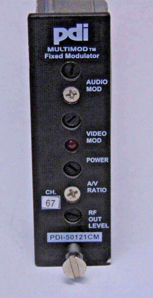 PDI SAT Fixed Channel Modulator 50121CM - Various Channels
