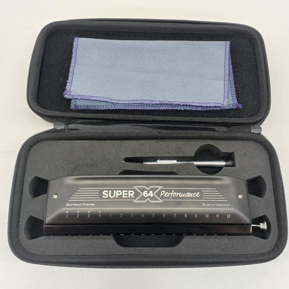 Hohner Super 64x Performance Chromatic Harmonica