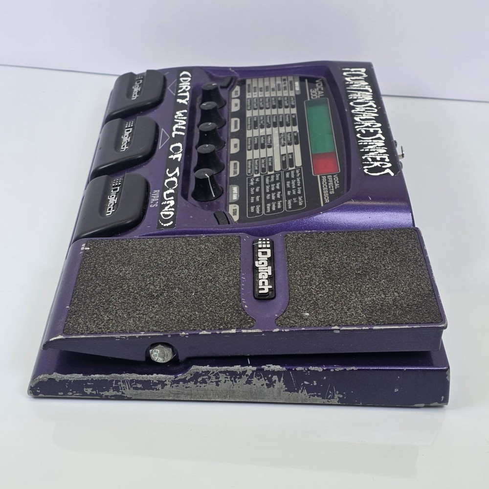 Used Digitech Vocal 300 Vocal Effects Processor Pedal NO Power Supply