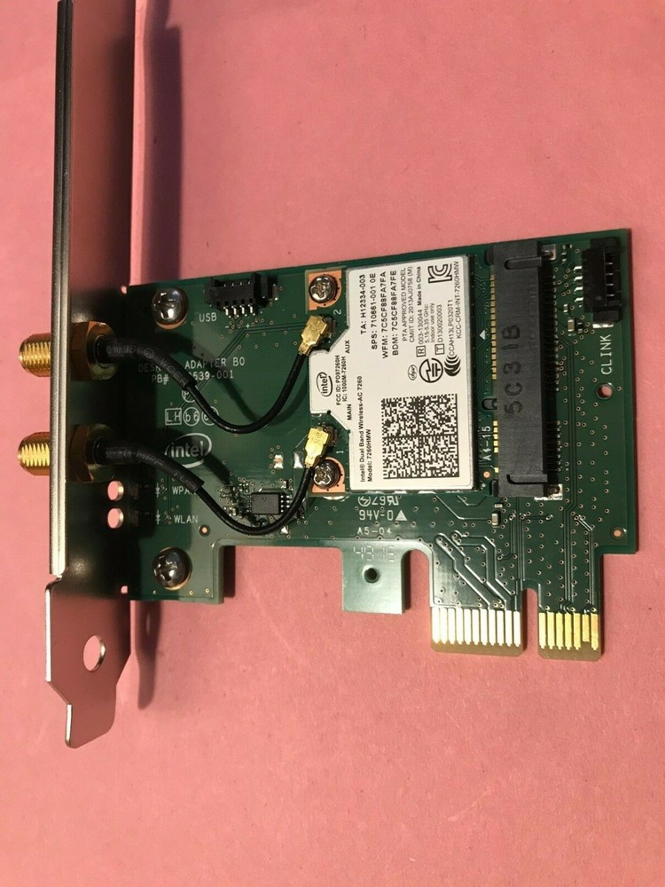 Intel Dual Band Wireless-AC 7260 for desktop