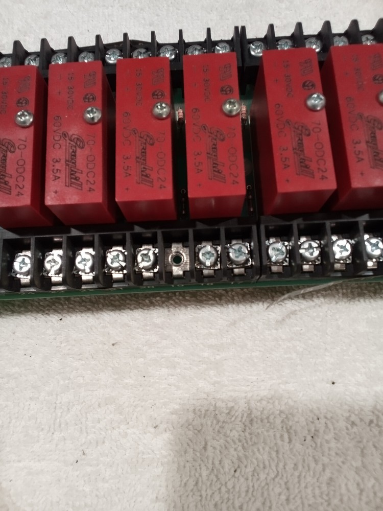 Opto 22 PB16T Relay Board with Modules