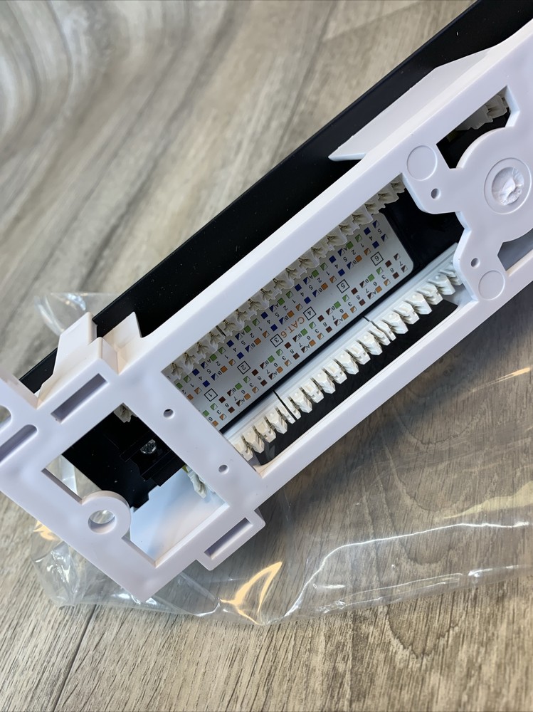 Rapink Patch Panel 12 Port Cat6 10G Support