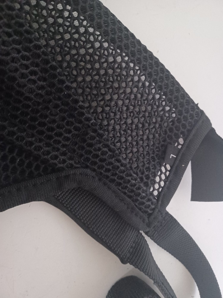 Mayerzon Breathable Mesh Dog Muzzle -Large Black