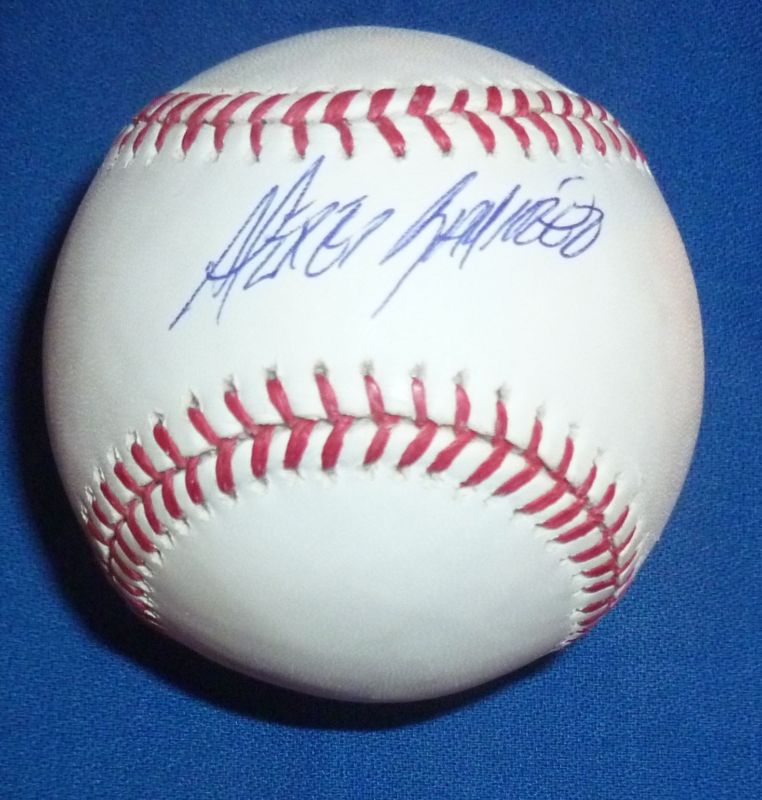 Alexei Ramirez Signed White Sox Baseball PSA/DNA COA