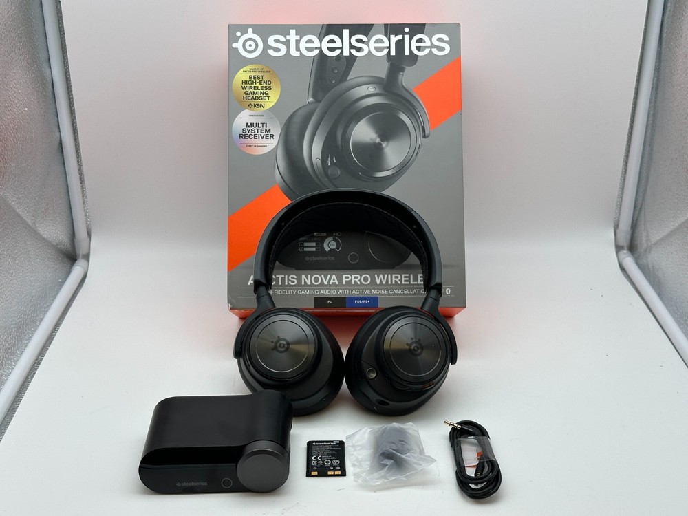 SteelSeries Arctis Nova Pro Wireless Over-Ear Gaming Headset