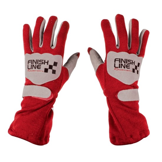 FinishLine Racing Gloves Double-Layer SFI 3.3/5 Rated