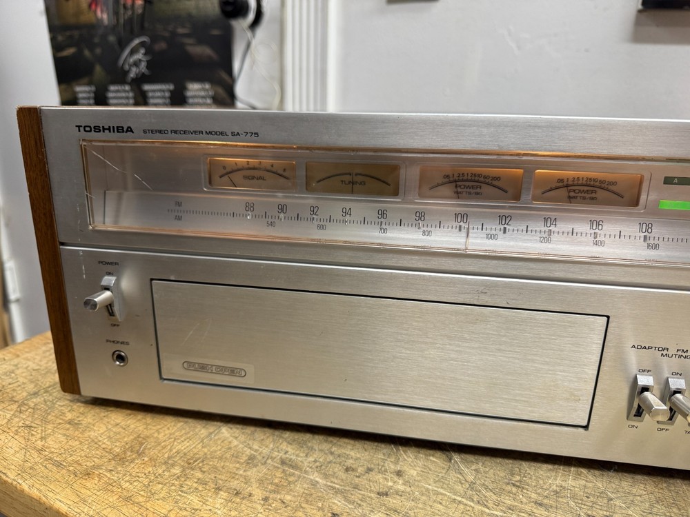 TOSHIBA SA-775 STEREO RECEIVER
