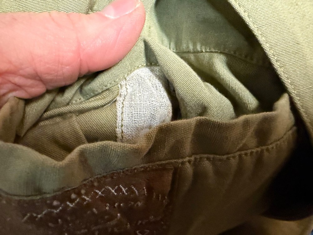 ORIGINAL WWII US ARMY OFFICER WINTER COAT JACKET W/ LINER-SIZE LARGE