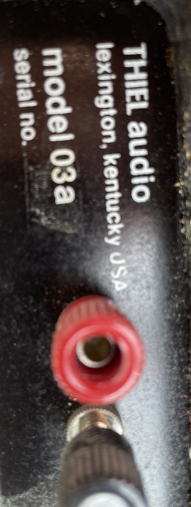Thiel 4123 B.M. 8-9 OHMS tweeter