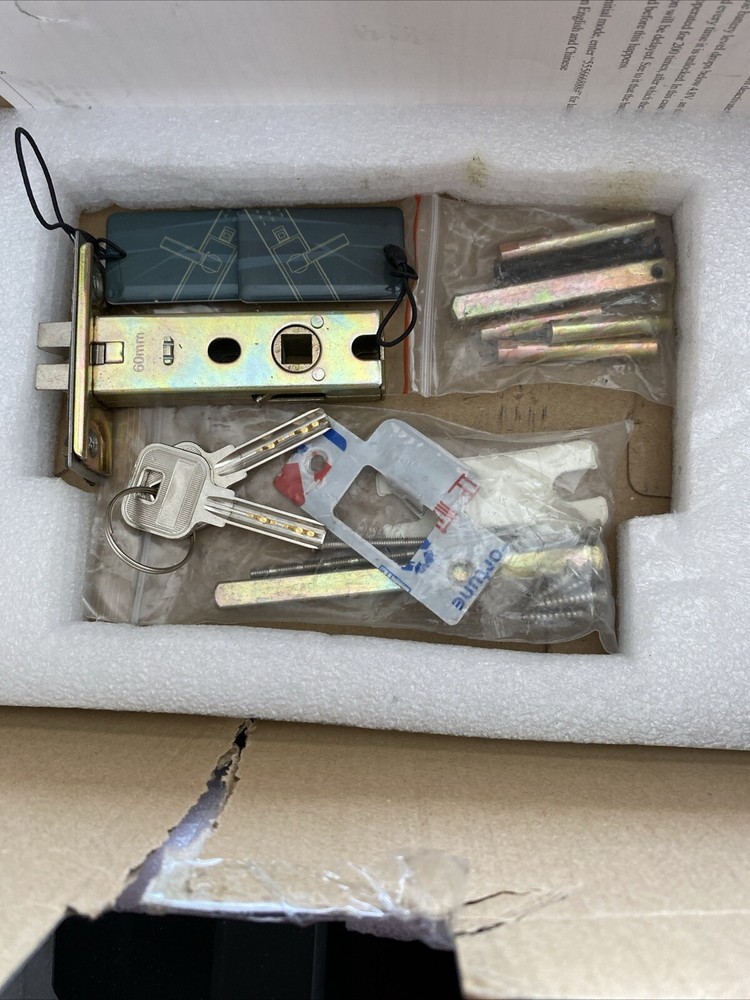 Intelligent Smart Lock F-1 Opens w/ Fingerprint, Security Card, Passcode, Key/AP