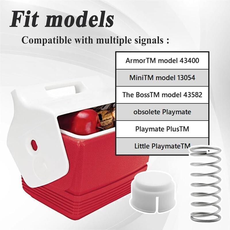 IGLOO PLAYMATE Cooler Button / Spring Replacement Parts