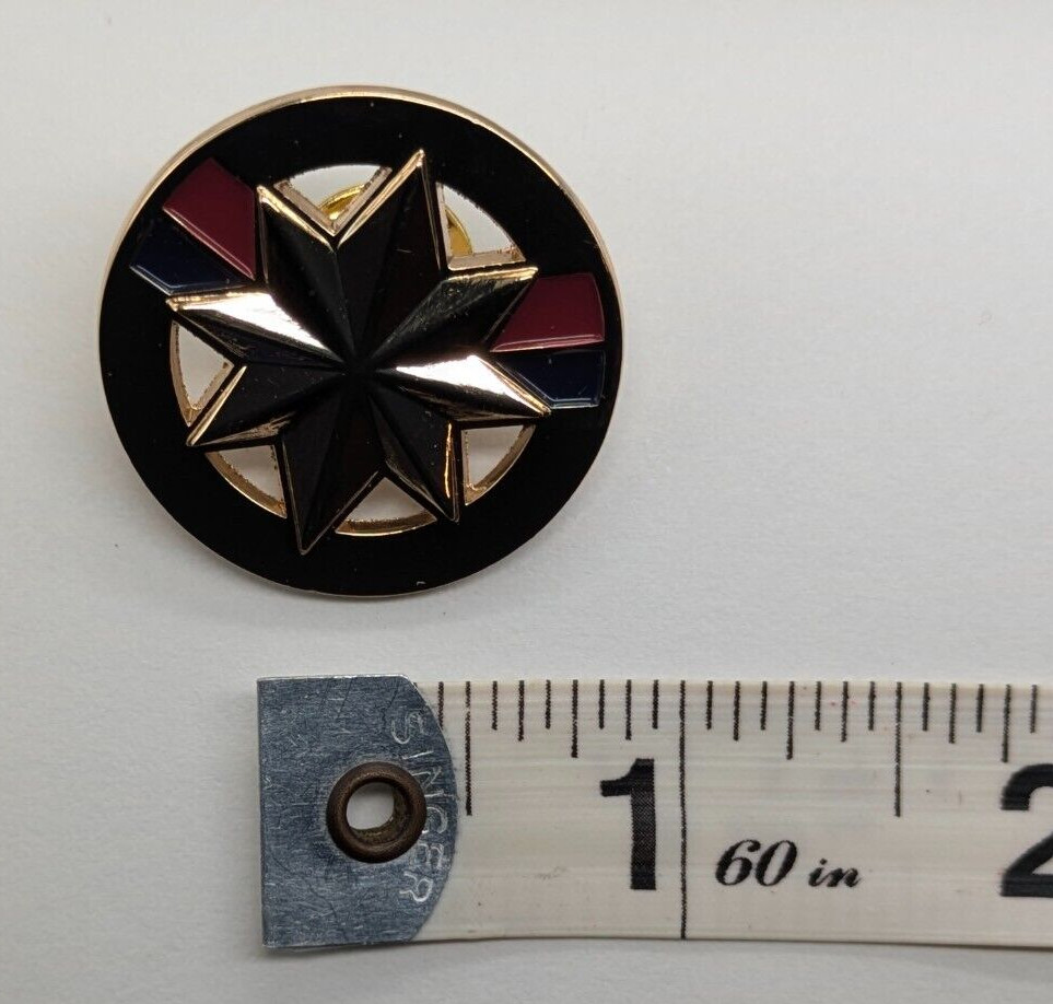 Captain Marvel Shield Lapel Pin
