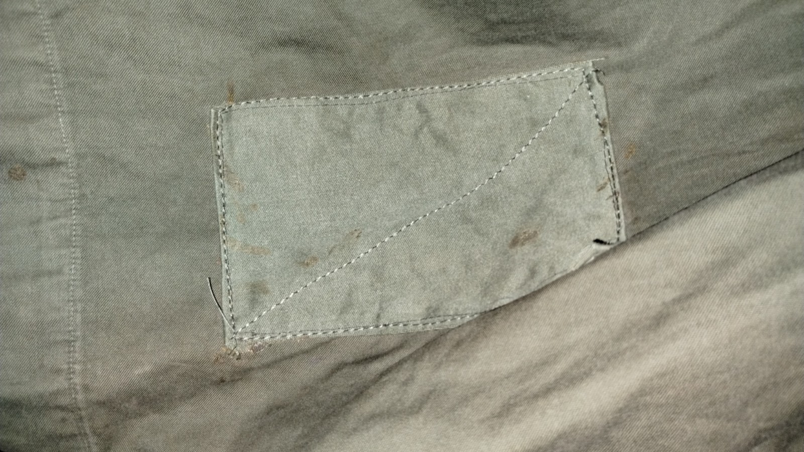 Original Modified WWII 1943 US Army Anorak Parka W/Zipper Cold Weather Medium #2