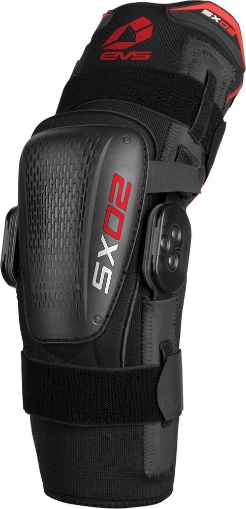 EVS SX02 Knee Brace Black/Red