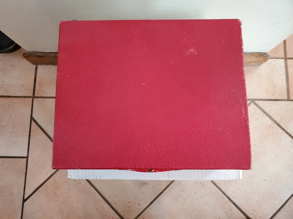 Vintage Portable Phonograph Record Player