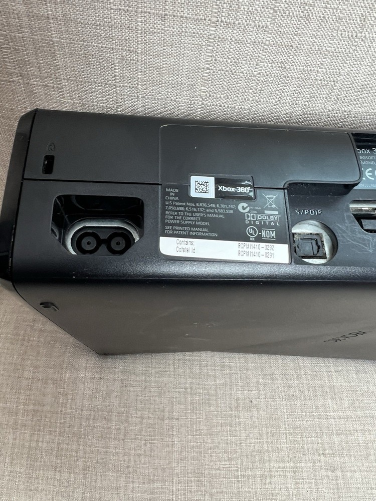 Microsoft Xbox 360 S CONSOLE ONLY