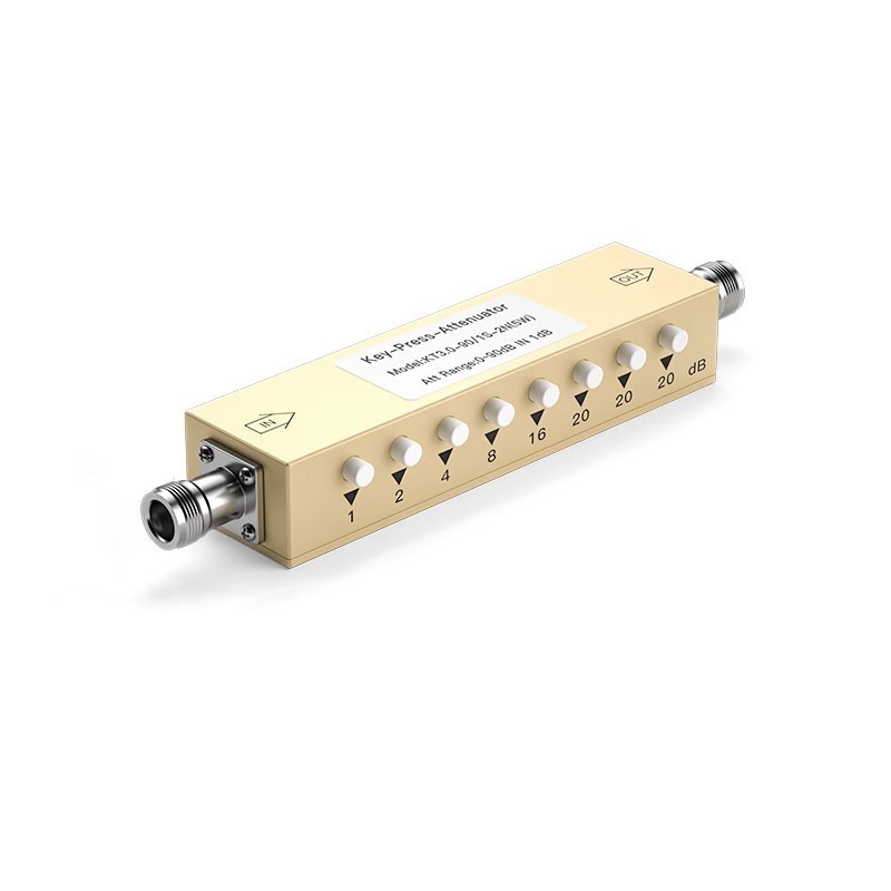 10W 90DB 0-3GHz Variable Attenuator RF Attenuator RF Step Attenuator + Connector