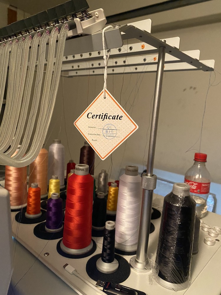 Marquee 2001Single-head commercial embroidery machine