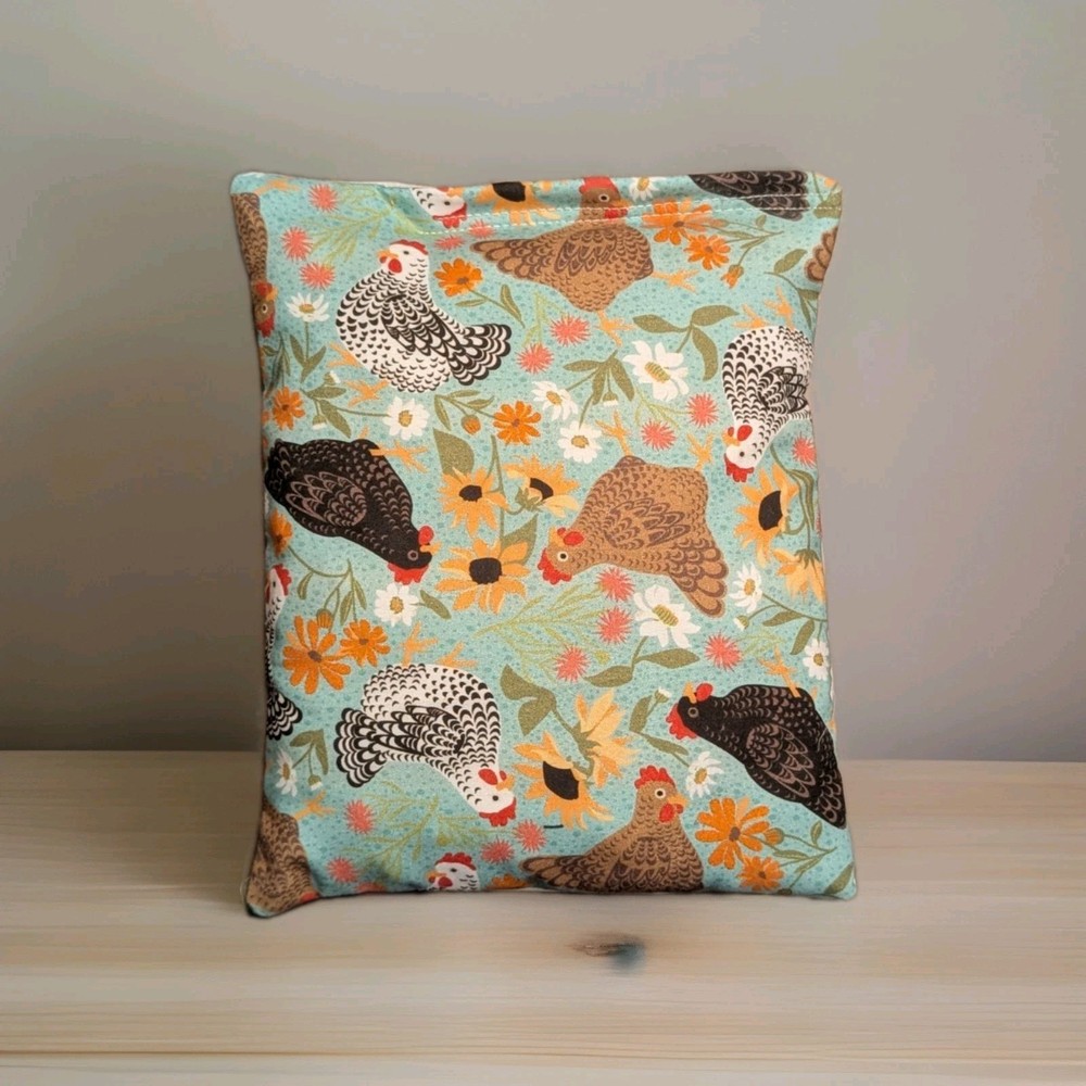 Heat Pack Set (2) - CORN HEATING PAD / HERBAL  PEPPERMINT / MICROWAVABLE