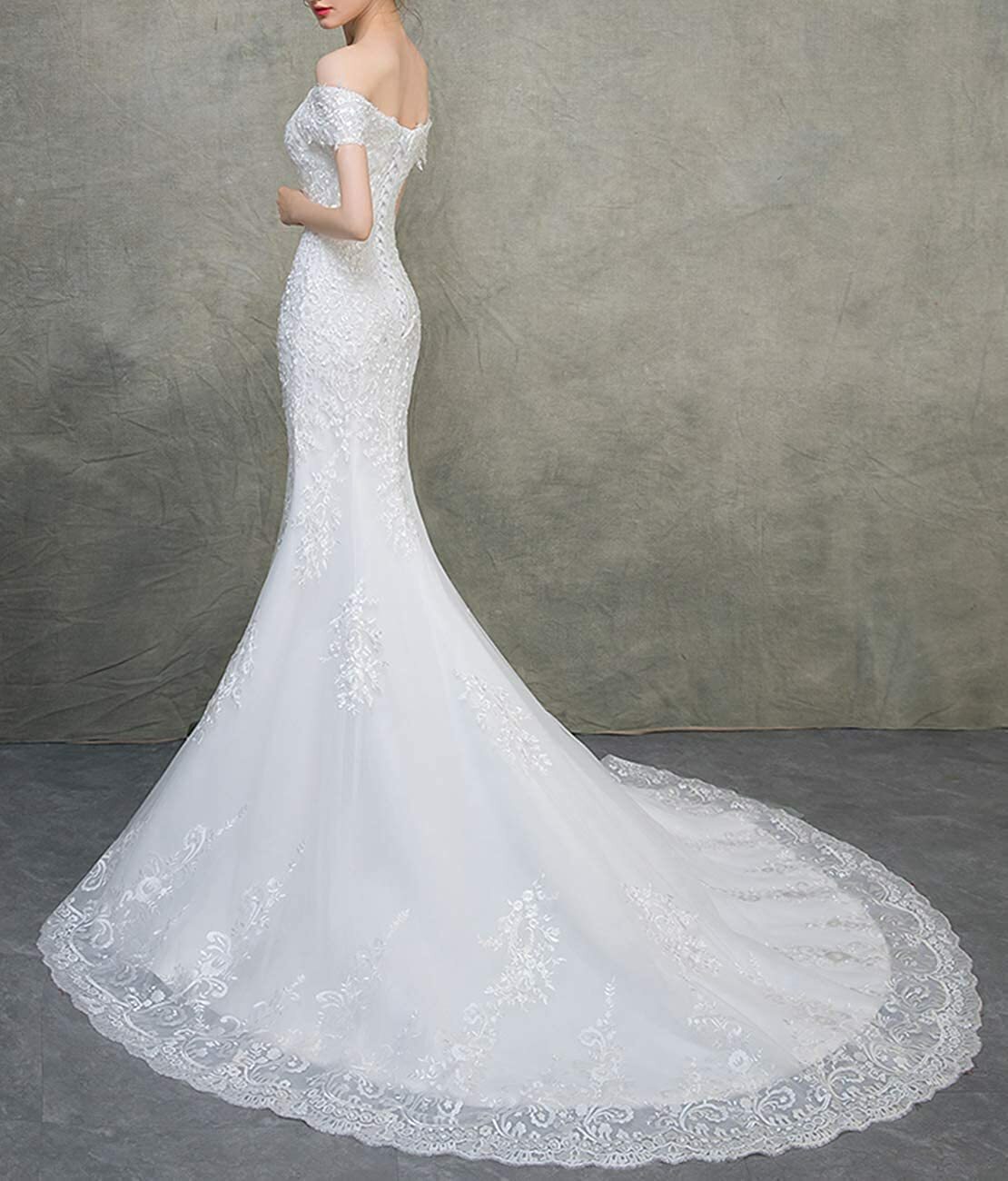 Women's Mermaid Fishtail Crinoline Petticoat Floor Length Wedding Underskirt