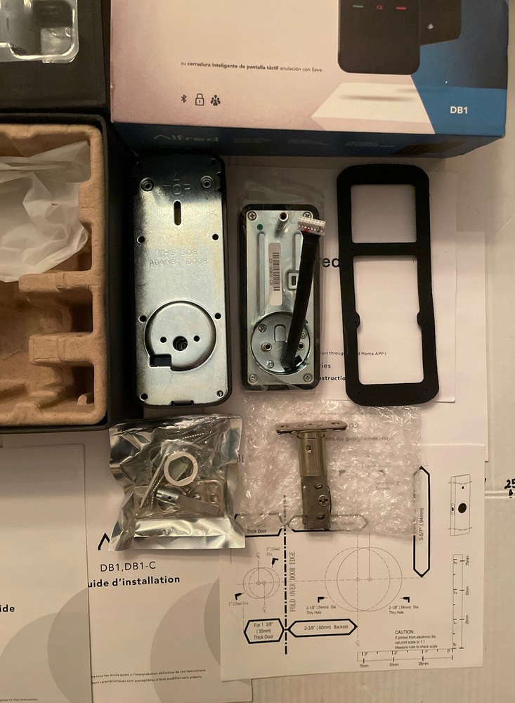 Smart Touchscreen Deadbolt Lock