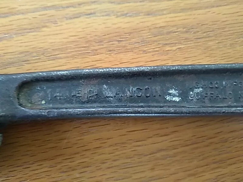 Vintage 14" Lawson Offset Pipe Wrench