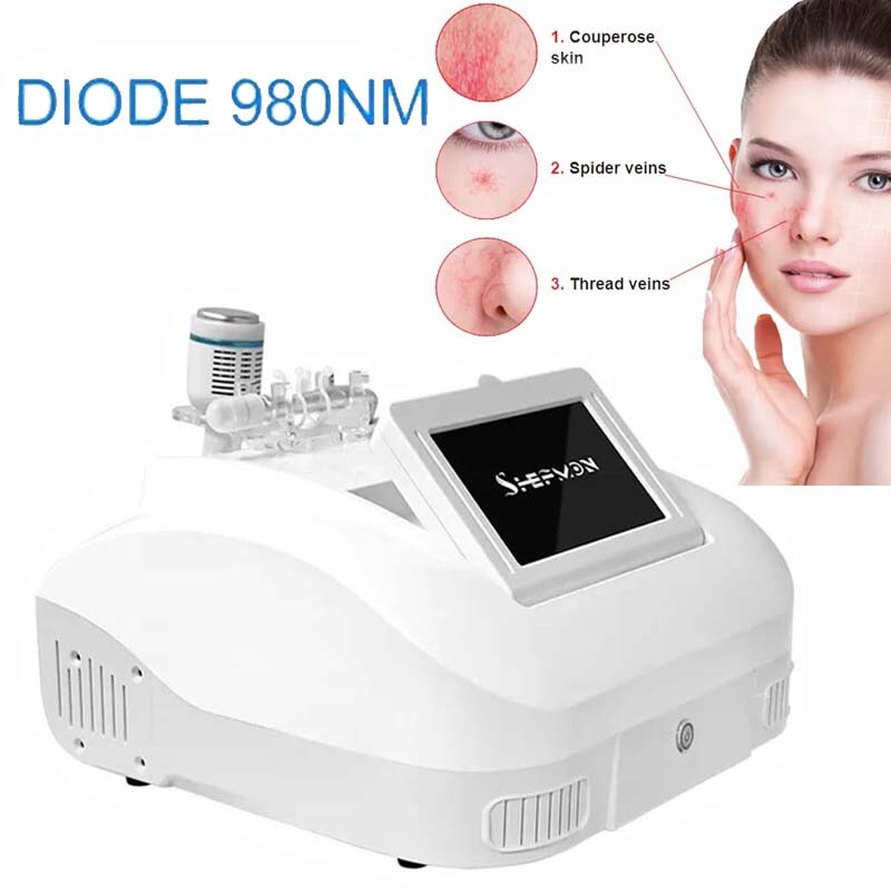 二极管激光 980 纳米血管血液去除蜘蛛静脉物理治疗机-