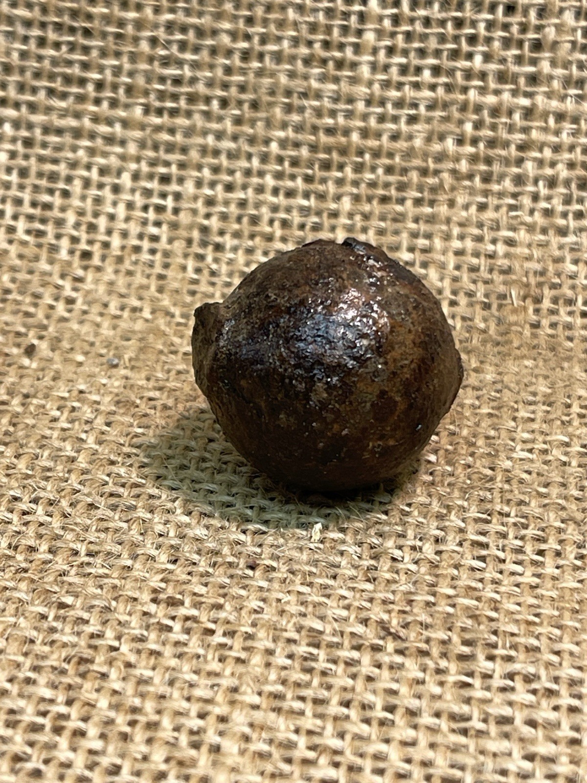 Dug Civil War Relic Condition Artillery Case Shot Ball From Allatoona Pass Ga.