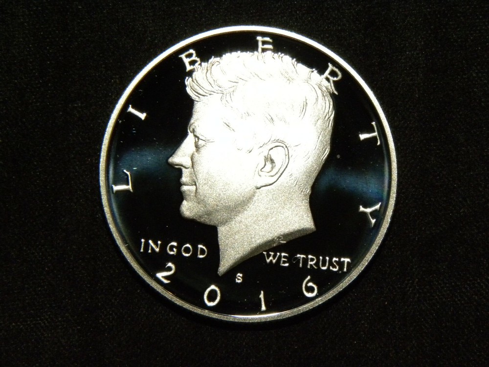 2016 S Kennedy Half Dollar Silver Proof 90% Silver